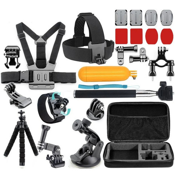 Maletín Valija Kit De Accesorios Gopro Hero Bici Arnés Y Más 0 Maletín Valija Kit De Accesorios Gopro Hero Bici Arnés Y Más 0