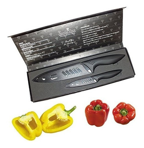 Juego De Cuchillos De Chef Profesionales De Cerámica C/caja 0