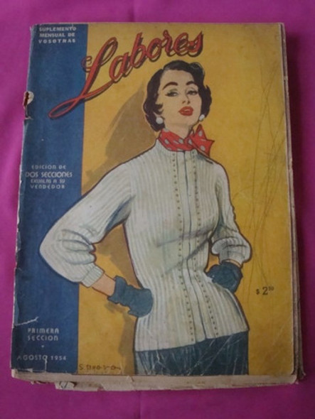 Revista Suplemento Mensual De Vosotras Agosto De 1954 0 Revista Suplemento Mensual De Vosotras Agosto De 1954 0
