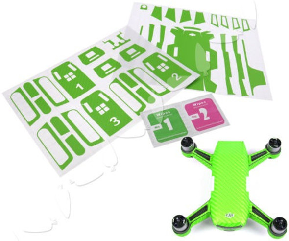 Impermeable De Fibra De Carbono Piel Abrigo Verde Pegatinas 0