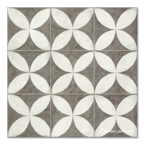 Ceramica San Lorenzo Flower White 45x45 1° Cal $ Caja 0