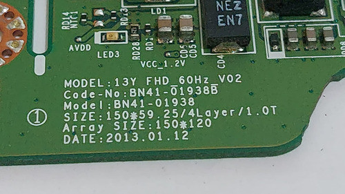 Placa Tcon Samsung Un40j5300 Bn41-01938b Ik820 0