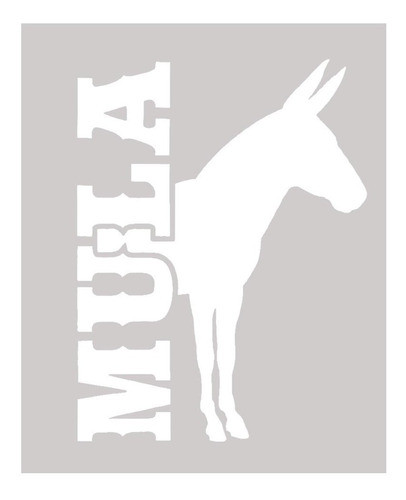 Adesivo Mula - Rodeo West 14037 0