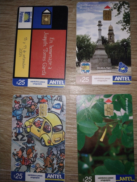Colección Tarjetas De Antel 1