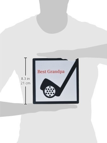 3drose Llc 8 x 8 x 0.25 inches Mouse Pad, Grandpa N Golf 1