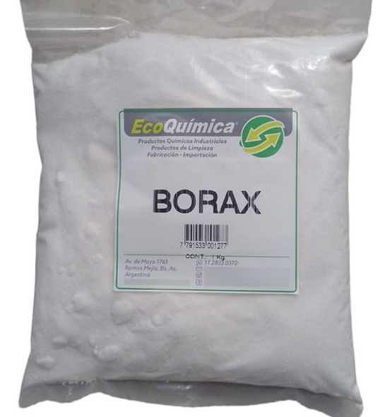 Borax En Polvo (borato De Sodio) X 1 Kg Para Hacer Slime 0