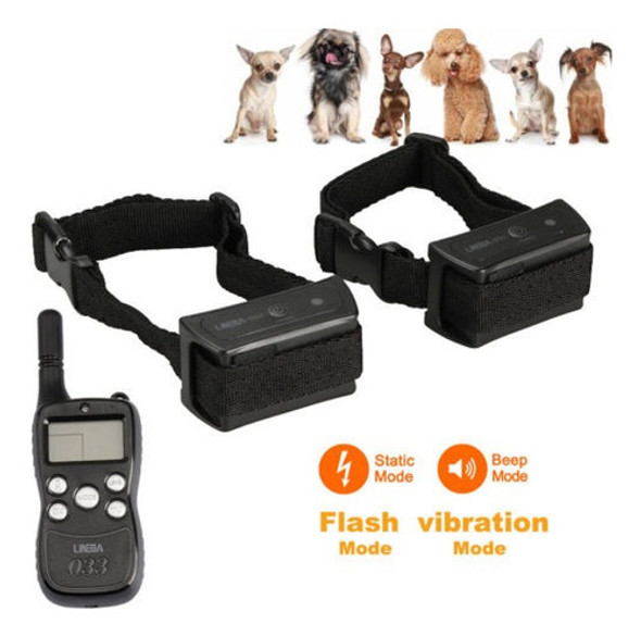1000ft Impermeable Recargable Lcd Remoto Descarga Control 3 1