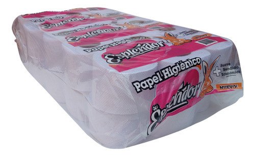 2 Bolsón 60 Rollos Papel Higiénico Simple Hoja Blanco Econom 1