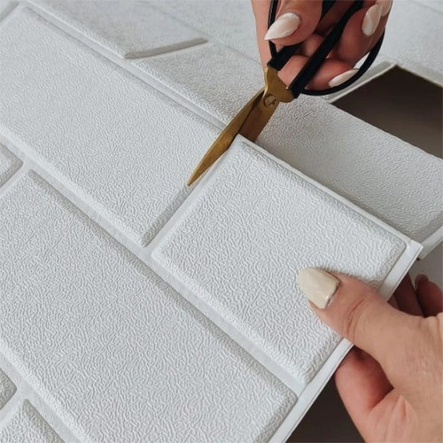 Placa Autoadhesiva Muresco Tile Blanco 70x77 1