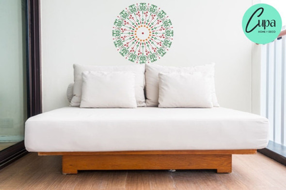Stencil Grande Mandala 50x50 Pared Tela Piso Muebles Surat 0 Stencil Grande Mandala 50x50 Pared Tela Piso Muebles Surat 0