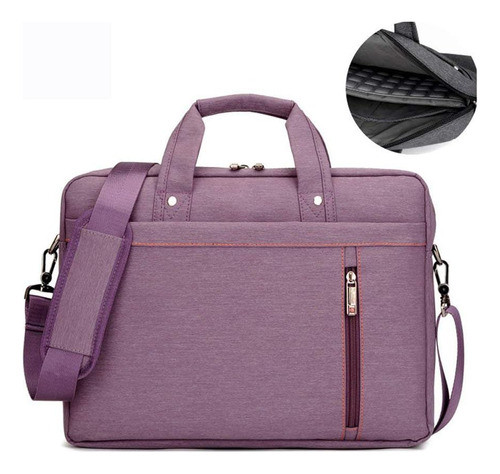 Samaz Bolso Nylon Laptop 13 Morado 1