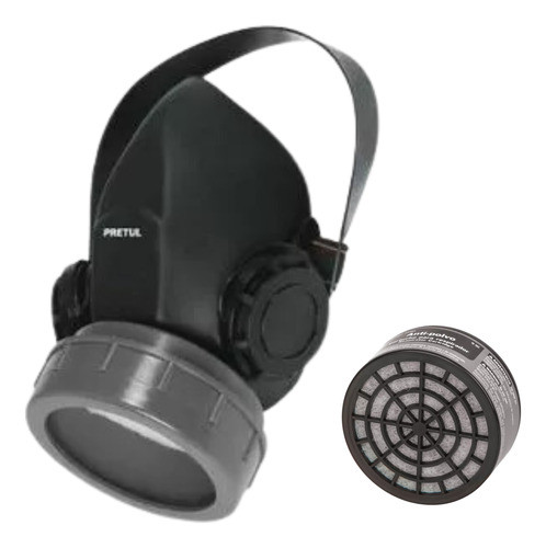 Máscara Proteccion 1 Filtro Pretul Res-1-p - + Filtro 0