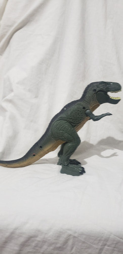 Dinosaurio Rex Con Sonido Y Camina Poco Uso 1