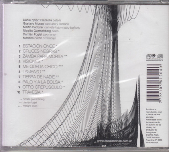 Jazz Argentina Cd Escalandrum Visiones 2008 Pipi Piazzolla 1 Jazz Argentina Cd Escalandrum Visiones 2008 Pipi Piazzolla 1