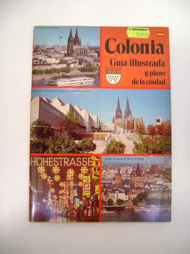 Colonia Alemania Guia Ilustrada Y Plano Años 1970 1980 Boedo 0