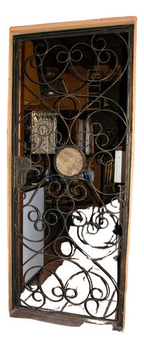 Puerta Reja Decorada. 0