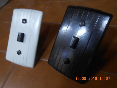 Pulsador De Timbre Plastico Para Caja 10 X 5 Cm 1