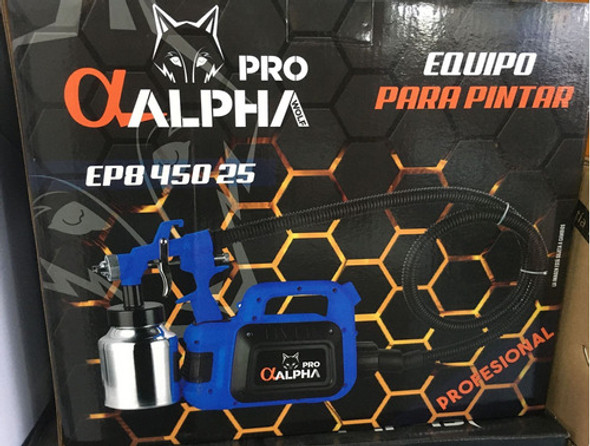 Equipo De Pintar Alpha Pro 450w Tacho Aluminio -ynter 0 Equipo De Pintar Alpha Pro 450w Tacho Aluminio -ynter 0