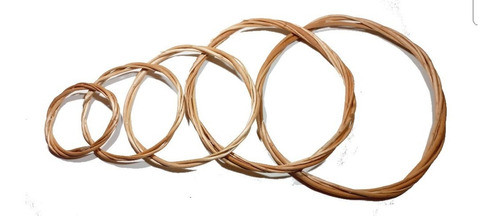 30 Aros Roscas De Mimbre 20 Cm Para Atrapasueños Mándalas 1