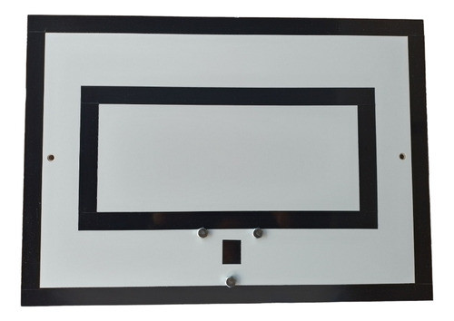 Mini Tablero De Básquet 45x32 Cm Sin Aro 0