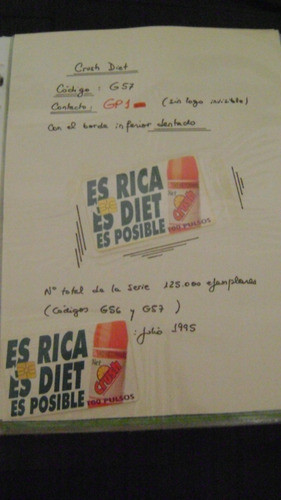Tarjeta Telefonica Coleccion Telecom Crush Diet G57 Usada 1 0