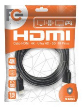 Cabo Hdmi Ultra Hd 4k - 2 Metros 0