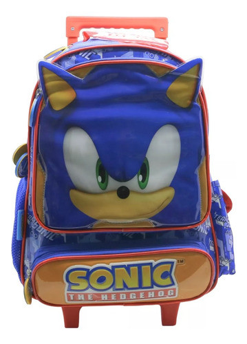 Mochila Sonic 16 Pulgadas C/carro Cresko So325 1