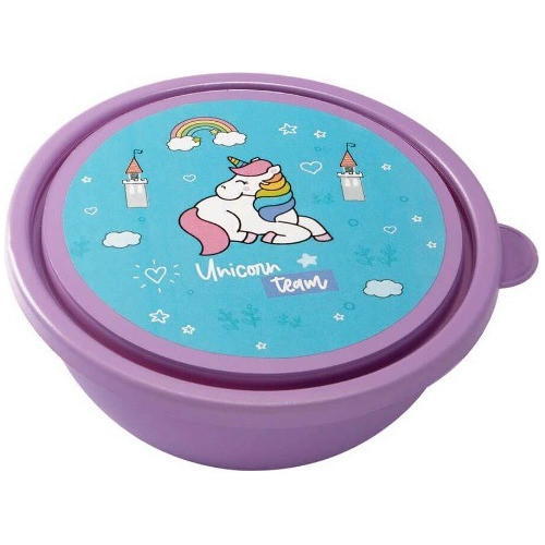 Unicornio Contenedor Redondo Poliverde Avon Muy Practico 0