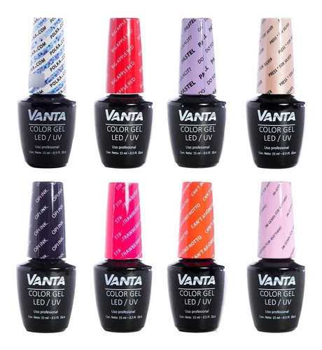 Vanta X8 Esmaltes Semipermanentes Gel On-off Cabina X 15 Ml 0