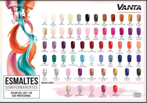 Vanta X8 Esmaltes Semipermanentes Gel On-off Cabina X 15 Ml 1