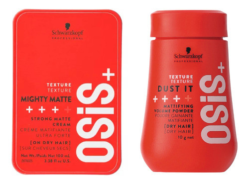 Kit Mighty Mate + Dust It Osis+ Schwarzkopf 0