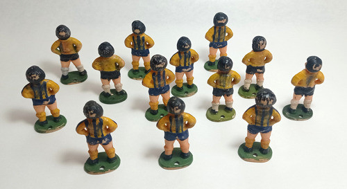 Antiguo Lote De Muñecos De Futbol - Rosario Central - 80' 1