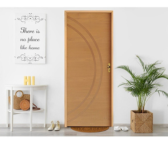 Kit Porta De Madeira 210x82cm Batente 14cm Fechadura Golf Wt 1