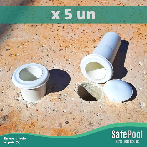 Buje Suplemento Base De Cercos Para Piletas X 5 Unidades. 0