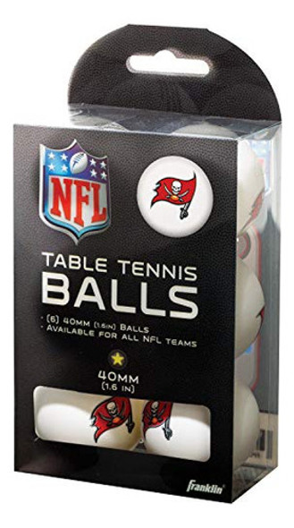 Bolas De Tênis De Mesa Franklin Sports Tampa Bay Buccaneers 1 Bolas De Tênis De Mesa Franklin Sports Tampa Bay Buccaneers 1