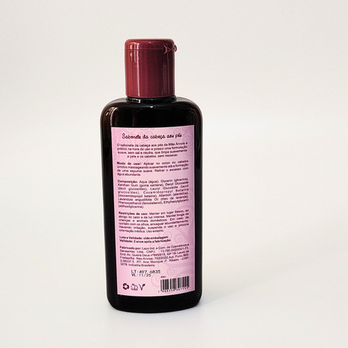 Sabonete Natural Infantil Cabeça Aos Pés - Lavanda - 140ml 1