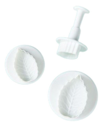 Set X6 Moldes Cortadores Pasteleria Hojas 0