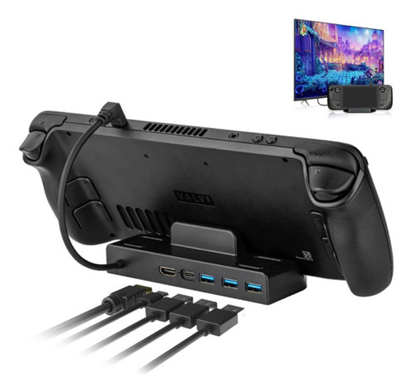 . Base Da Tevê Da Doca De Hdmi Para Acessórios 5 Da 0