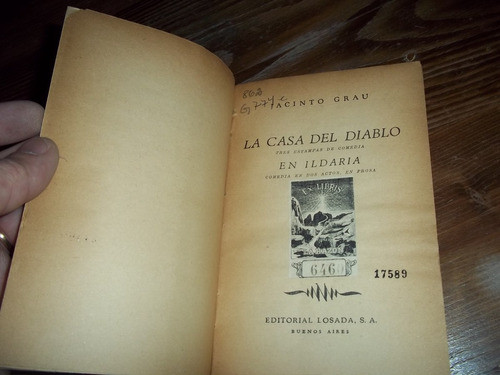 La Casa Del Diablo - En Ildaria - Jacinto Grau 1