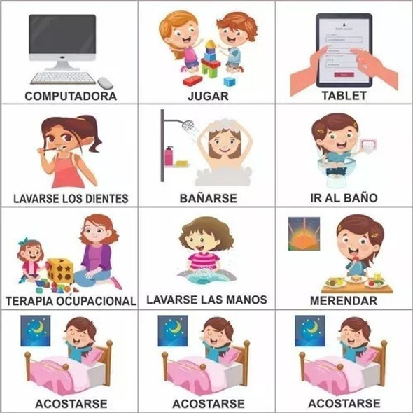 Pictogramas De Terapias Y Actividades, Ideal Cea Organizació 1