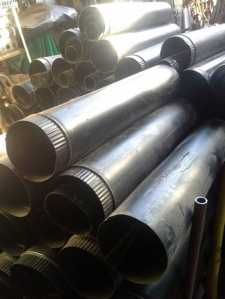 Caño.conducto.calefactor.tromen.6 Pulgadas.enlozado.larralde 1