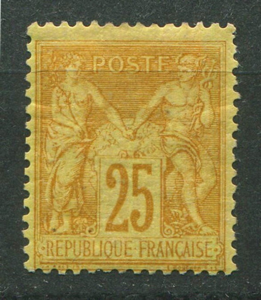 Francia Sello Estampilla Yvert 92 Mh Sage 1879 0