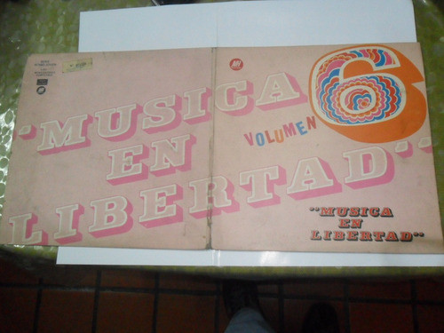 Musica En Libertad Volumen 6 Canal 9 Ritmo Joven Numerado 0