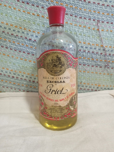 Antiguo Frasco De Perfume Mca Excelsa Griel 1920 0
