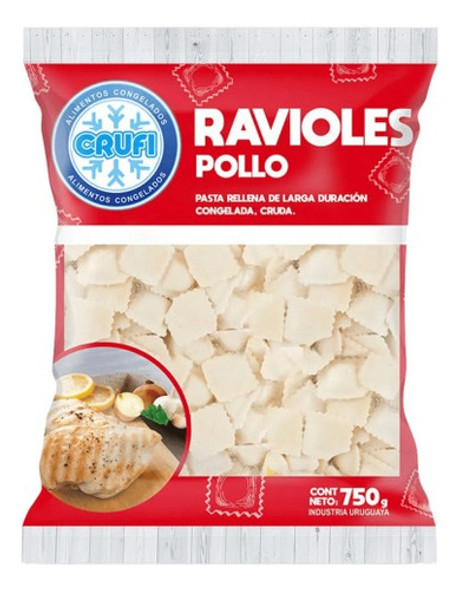 Ravioles Congelados Crufi 750g -varios Sabores - Cold Market 0