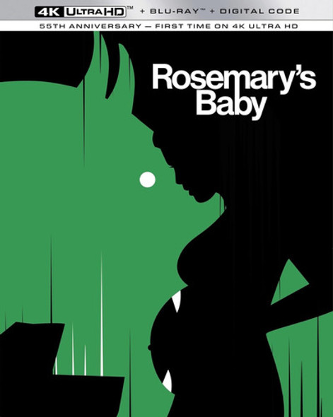4k Ultra Hd + Blu-ray Rosemary´s Baby / Subtitulos En Ingles 0