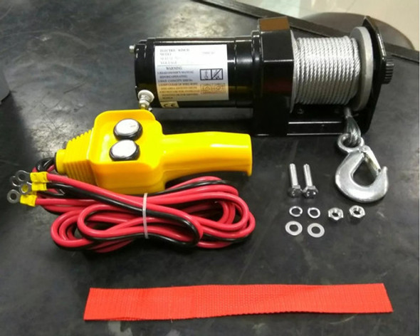 Malacate Guinche Sacapeludo Eléctrico 2000 Lb 12v 1 Año Gara 1 Malacate Guinche Sacapeludo Eléctrico 2000 Lb 12v 1 Año Gara 1