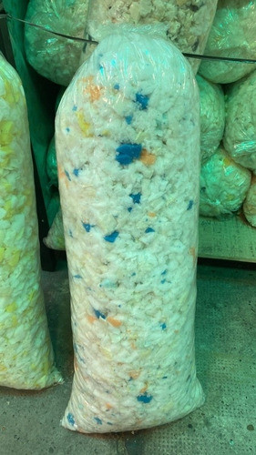 Copos De Goma Espuma Molida Bolsa X 1 Kg Para Relleno 1