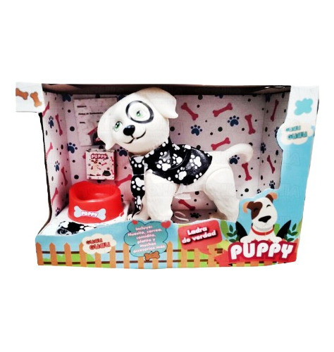 Perro Mascota Puppy Dog Interactivo Ladra Con Correa Juguete 0