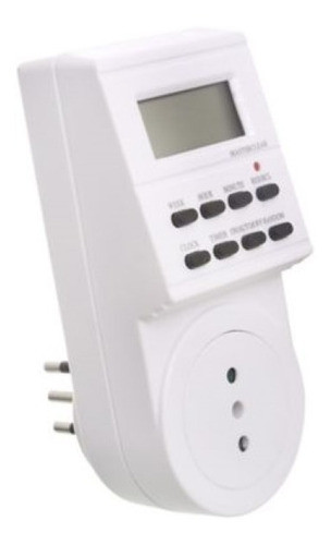 Timer Eléctrico Digital Modular 3 En Linea  - Escar 0
